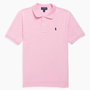 Polo Ralph Lauren Sz XXL Classic Mesh Knit Pink Polo Shirt Mint Condition 1980s